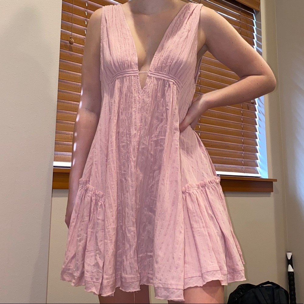 Blush pink dress